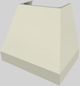 Vent-A-Hood® Designer Series 36" Biscuit Wall Mounted Range Hood-4