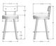 Amisco Customizable Lauren Counter Stool-1