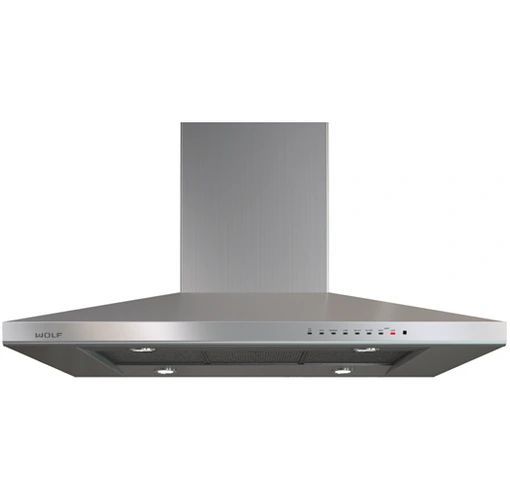 Wolf® 42" Stainless Steel Cooktop Island Hood-0