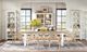 Legacy Classic XXX's and OOO's Amber Trestle Dining Table with Cotton Base-1