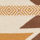 Surya Nobility Dark Brown 18"x18" Toss Pillow with Polyester Insert-2