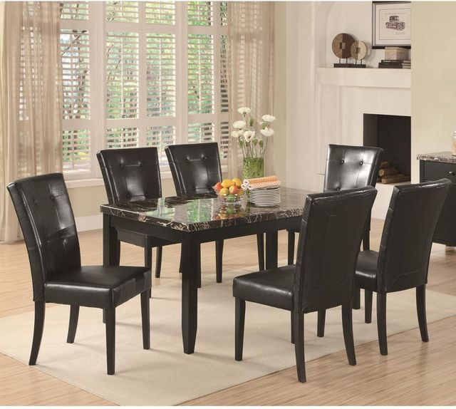 Coaster® Anisa Black Side Chair-2