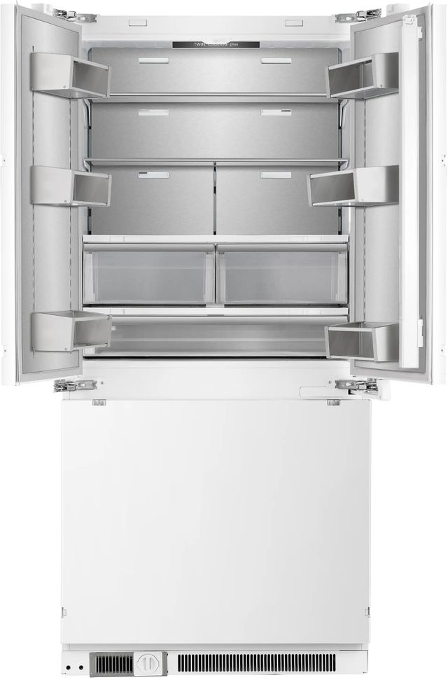 FORNO® Rivestito 36" 15.5 Cu.Ft. Panel Ready Built-In French Door Refrigerator-1