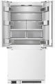FORNO® Rivestito 36" 15.5 Cu.Ft. Panel Ready Built-In French Door Refrigerator-1
