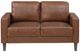 Homelegance® Malcolm Chocolate Loveseat-2