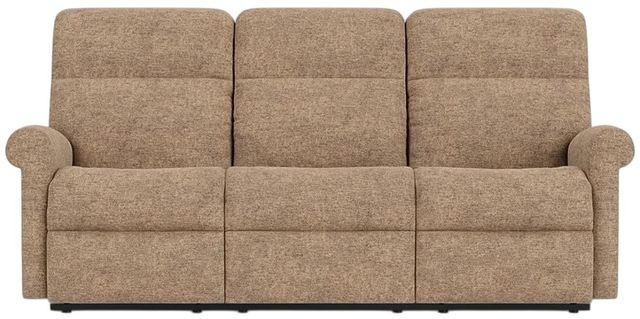 Flexsteel® Davis Pewter Manual Reclining Sofa-1