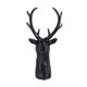 A & B Home Black Deer Head-3