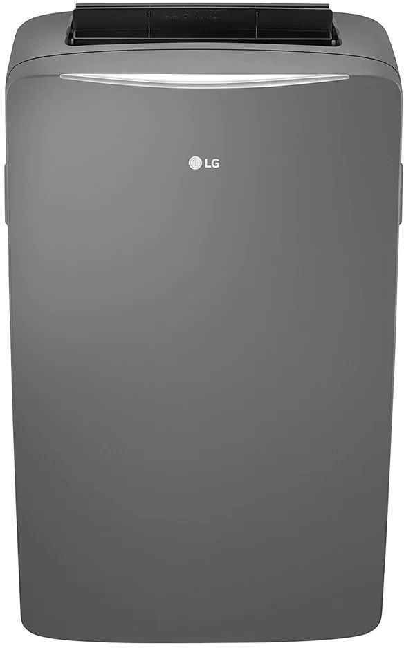 LG 14,000 BTU's Gray Portable Air Conditioner Cooling & Heating-1