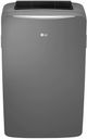 LG 14,000 BTU's Gray Portable Air Conditioner Cooling & Heating-1
