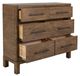 International Furniture Direct Merida Barrel Brown Dresser-2