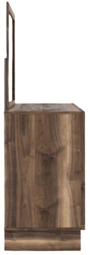 Signature Design by Ashley® Zadilyn 6-Drawer Brown Dresser and Mirror-3