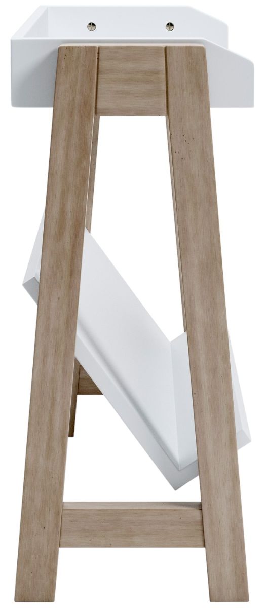 Signature Design by Ashley® Blariden Tan/White Small Bookcase-4