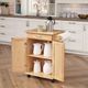 homestyles® General Line Brown Kitchen Cart-3