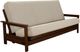Kodiak Furniture Emily Brownstone/Monte Toro Shell Full Futon-0