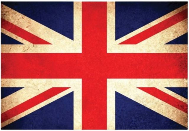 Classy Living Wordly Vintage British Flag Wall Art-0
