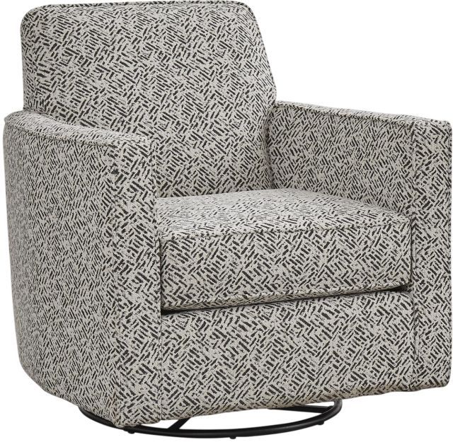 Fusion Furniture Wowza Welsh Slate Swivel Glider Chair-0