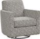Fusion Furniture Wowza Welsh Slate Swivel Glider Chair-0