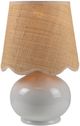 Surya Stella Glazed White Table Lamp-4