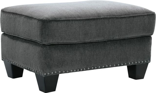 Benchcraft® Gavril Smoke Ottoman-0