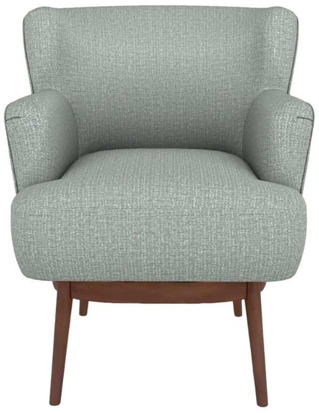 Best® Home Furnishings Customizable Kelida Swivel Chair with Dark Walnut Legs-1