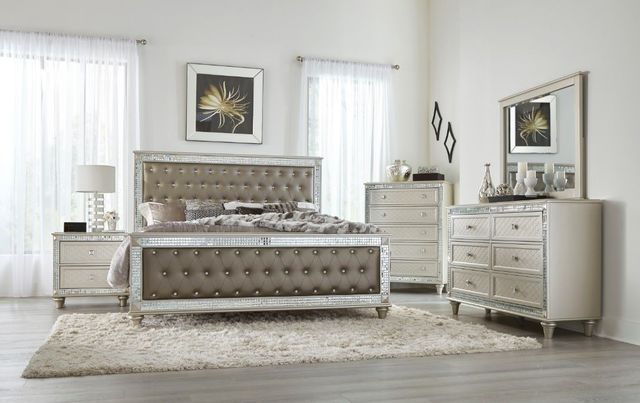 Mazin Furniture Juliette Champagne Mirror-3