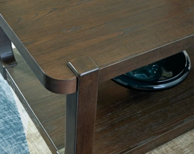 Signature Design by Ashley® Breckington Dark Brown Cocktail  Table-4