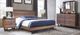 American Wholesale Furniture Urban Brown King Panel Bed-1