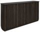 International Furniture Direct Mezquite Natural Guamuchil 4-Door Console-0