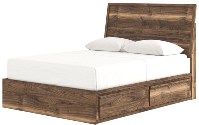 Signature Design by Ashley® Chirason Brown Queen Panel Storage Bed-3