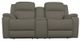 La-Z-Boy® Dorian Smoke Power Reclining Loveseat with Headrest and Console-1