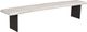 Moe's Home Collection Evans White Dining Bench-0