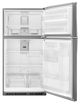 Whirlpool® 33" 21.3 Cu. Ft. Monochromatic Stainless Steel Top Freezer Refrigerator-1