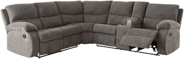 Museum 2 Piece Reclining Sectional with Console Museum 2 Piece Reclining Sectional with Console