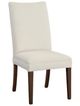 Fairfield® Customizable Entree Dining Concave Tall Back Dining Chair with Tobacco Legs-0
