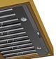 Kucht Professional 30" Titanium Stainless Steel Wall Mounted Range Hood with Gold Accents-2
