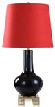 Stylecraft Dann Foley Lifestyle Black/Gold/Red Table Lamp -0