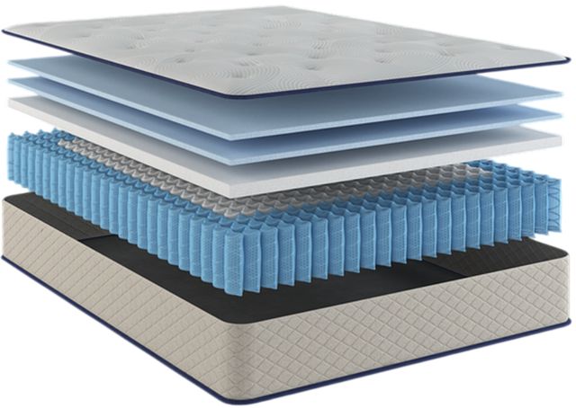 Sherwood® Bedding Trinity Slumber 12" Hybrid Medium Firm Tight Top Twin Mattress-3