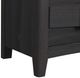 Elements International Tobias Black Nightstand-3