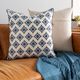 Surya Fenna Ivory 18"x18" Toss Pillow with Polyester Insert-4