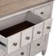 Liberty Furniture Heartland Antique White/Tobacco Dresser and Mirror-3