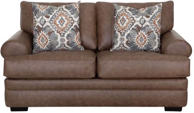 Franklin™ Langston Duvall Vintage Brown Loveseat-2