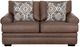 Franklin™ Langston Duvall Vintage Brown Loveseat-2