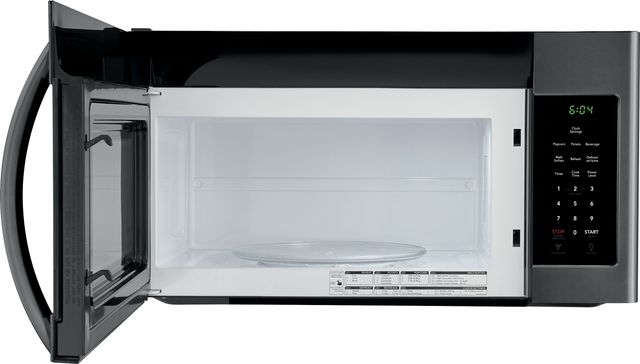 Frigidaire® 1.6 Cu. Ft. Black Stainless Steel Over The Range Microwave-1