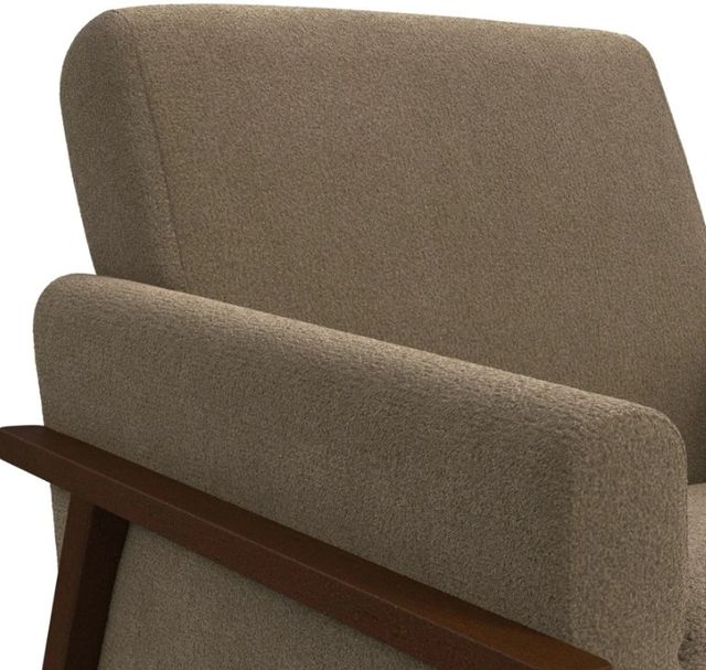 Elements International Ava Cherry/Langley Cocoa Chair-3