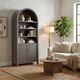 Sunny Designs™ Buckskin/Urban Bronze Display Cabinet-1
