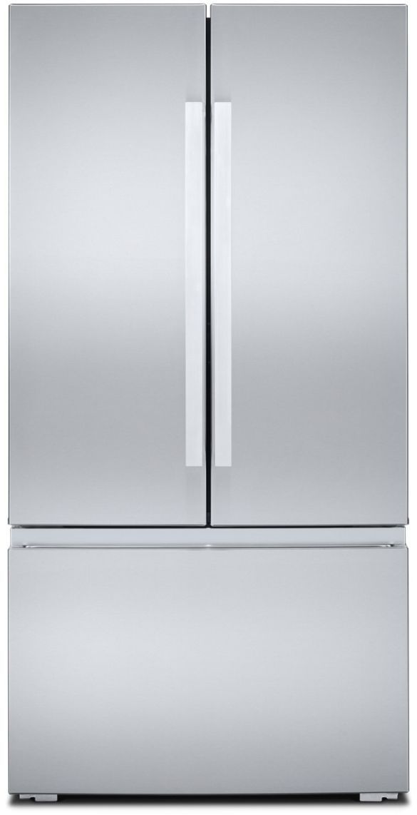 JennAir® NOIR™ 36" 24.76 Cu. Ft. Stainless Steel Counter Depth French Door Refrigerator with Internal Dispenser-0