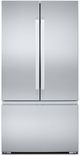 JennAir® NOIR™ 36" 24.76 Cu. Ft. Stainless Steel Counter Depth French Door Refrigerator with Internal Dispenser-0
