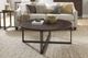 aspenhome® Zander Umber Round Cocktail Table-2