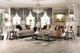 Furniture of America® Camilla Tan Loveseat-1