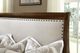 Vaughan-Bassett French Market French Cherry King Upholstered Storage Bed-3